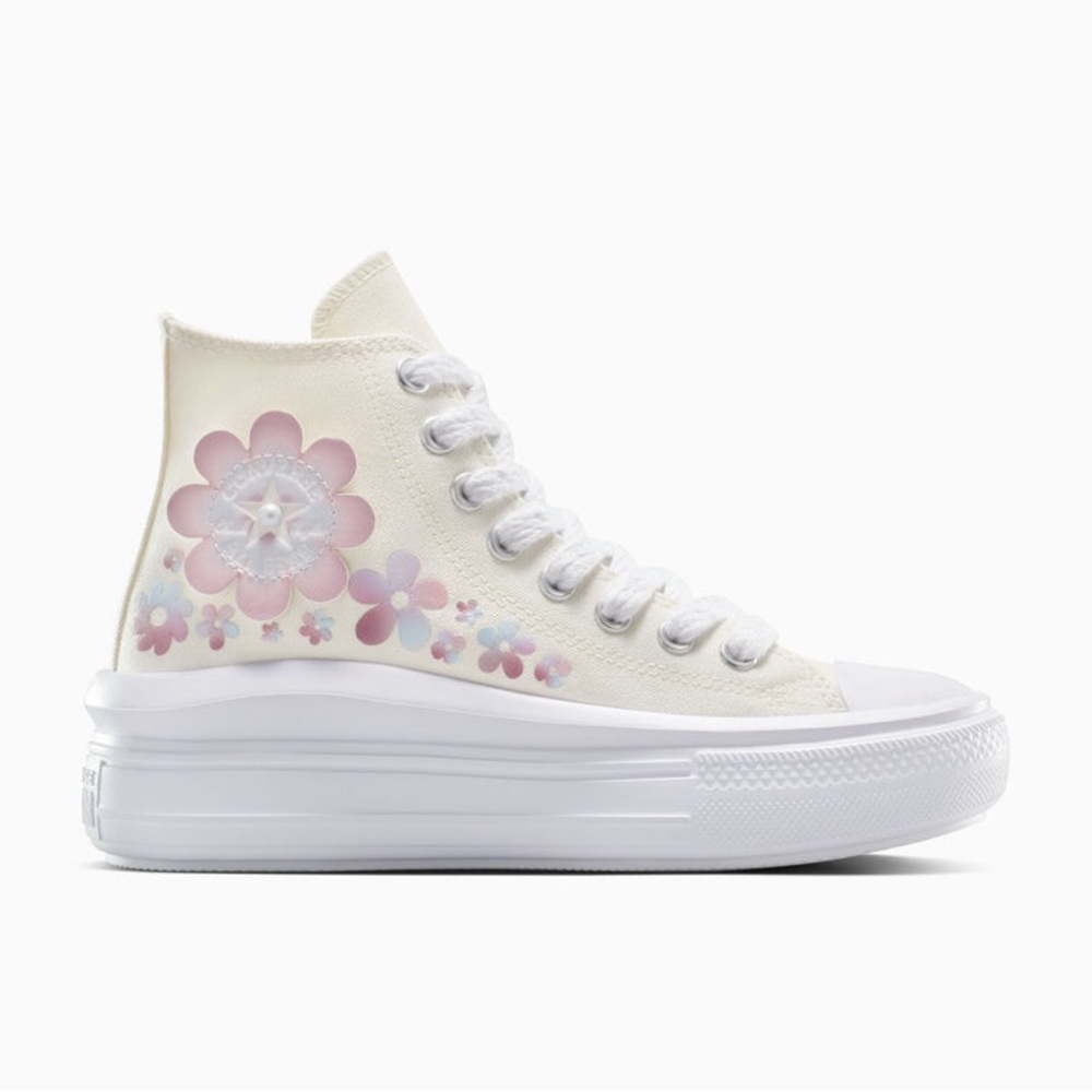 Chuck Taylor All Star Move Platform Petals & Pearls High Top